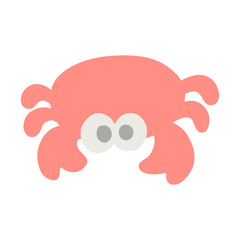 crab cartoon design vector illustration