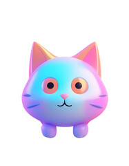 cat 3d icon