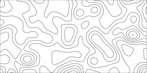 Abstract lines background. Contour maps. Vector illustration. The stylized height of the topographic map contour in lines and contours isolated on transparent. technology topo landscape grid map text