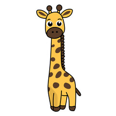 Obraz premium cute giraffe