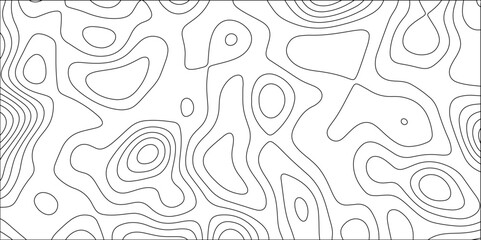 Abstract lines background. Contour maps. Vector illustration. The stylized height of the topographic map contour in lines and contours isolated on transparent. technology topo landscape grid map text