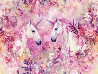 Vibrant Elegant Dream Art Pattern: High-Resolution Seamless Pattern for Premium Designs-Perfect for Print and Web