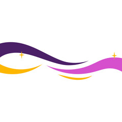 Business Wave Element