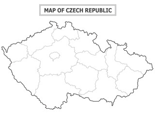 European Country Geography Political map. Political map of country with capital, province or state capital, major cities and town.