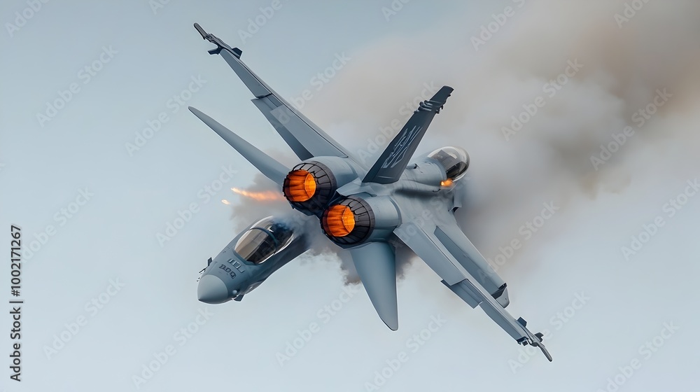 Poster Aerial Pursuit of Warplanes Locked in Fierce Combat Spinning and Maneuvering with Daring Acrobatics Through the Skies