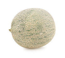 Cantaloupe melon isolated on white background