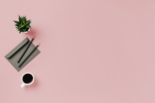 Business accessories with copy space