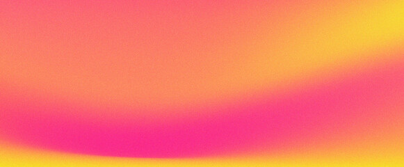 Colorful gradient noise grain background texture, color gradient rough abstract background shine bright light and glow template empty space