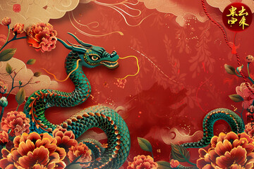 Beautiful greeting card with holiday composition for happy and joy celebrate New Year