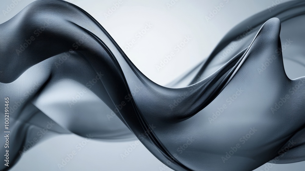 Poster elegant grey wave abstract background for sophisticated presentations and branding visuals with copy