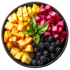 Minimalist Exotic Fruit Bowl