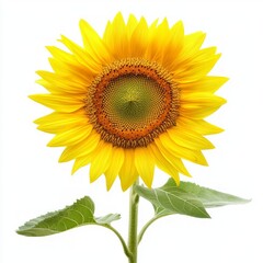 Obraz premium sunflower isolated on white background