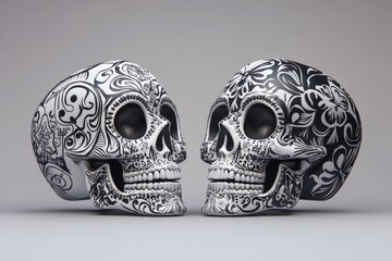 Day of the Dead Skulls: Mexican Tradition of Celebrating Dia de los Muertos