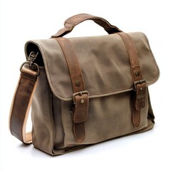 Messenger Bag isolated on white background