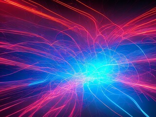 Obraz premium A background illustration of futuristic digital interface