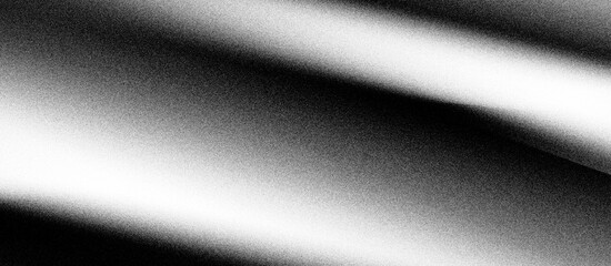 Monochrome abstract metallic dark background with noise, black grainy gradient background noise texture blurred dark header backdrop poster banner header cover design