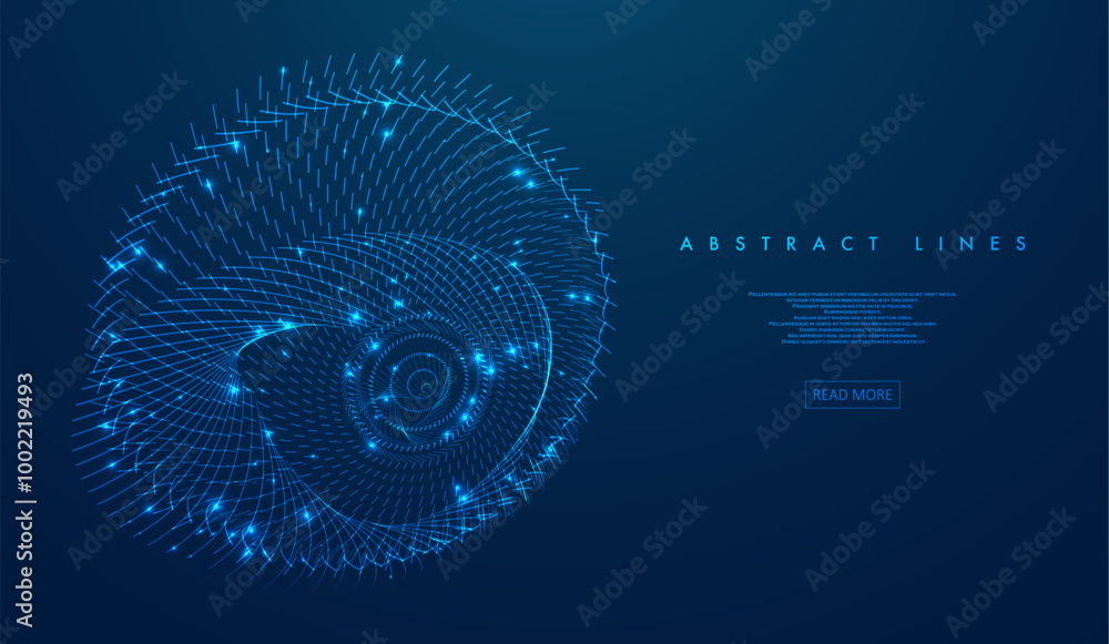 Poster abstract colored dynamic waves. modern abstract cover. colorful curve lines. graphic concept for you