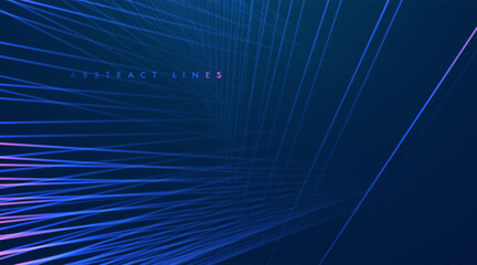 Naklejka premium Abstract colored dynamic waves. Modern abstract cover. Colorful curve lines. Graphic concept for your design