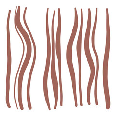 Circles, stripes, dots, rings, hand-drawn doodles.