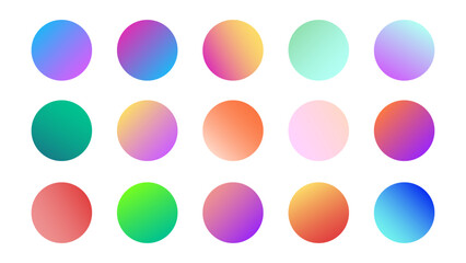 Set of gradients