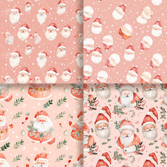 wrap, festive, fabric, joy, background, decoration, cheer, decor, watercolor, wonderland, celebration, christmas, spirit, claus, winter, pattern, cute,