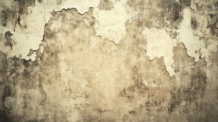 Fototapeta premium Vintage Grunge Background in Beige and Gray Tones