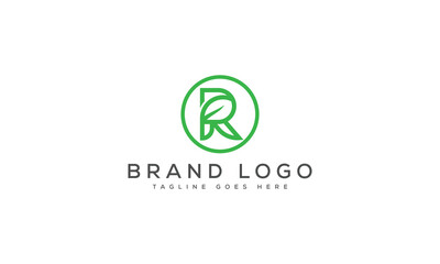 letter R logo design vector template design for brand.