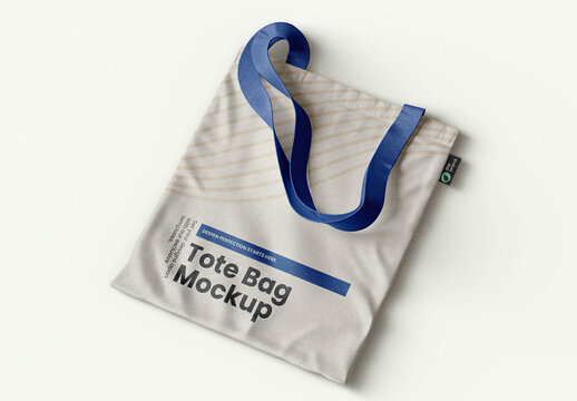 Fabric Tote Bag Mockup
