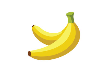 Banana vector art illustration