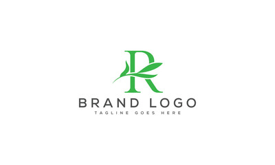 letter R logo design vector template design for brand.