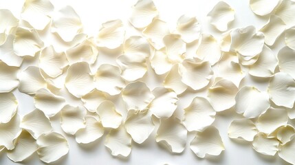    white flowers on a white background with a subtle reflection in their petals