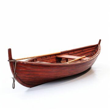 recommend clip art: Watercolor boat on white background