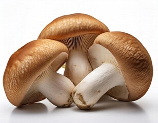 Mushrooms images, mushrooms on a white isolated background