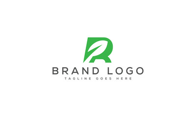 letter R logo design vector template design for brand.