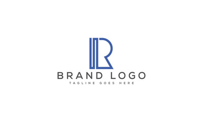 letter R logo design vector template design for brand.