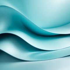 Obraz premium teal satin background