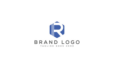 letter R logo design vector template design for brand.
