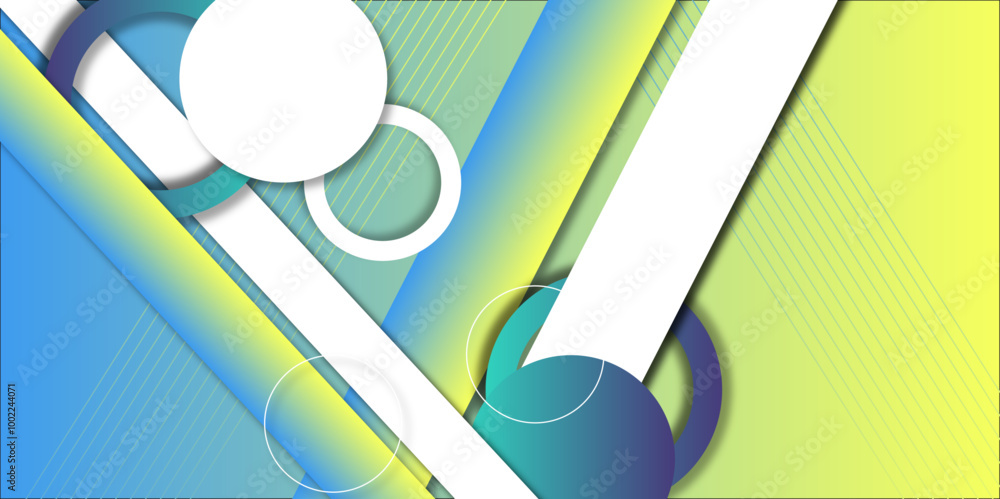 Aufkleber grey blue teal abstract background geometry triangle diagonal neon light and layer element. modern a