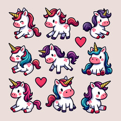 Unicorn Element Set	