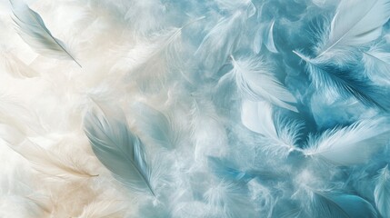 Obraz premium Tranquil Geometric Symmetry in Soft Pastel Hues, Creating Harmony and Balance