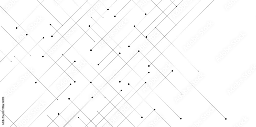 Poster abstract lines in grey and white tone of many squares and rectangle shapes on white background. meta