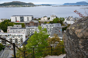 Norwegen: Alesung und der Hausberg Aksla