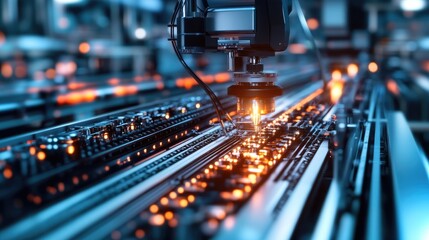 Advanced Robotics in Industrial Automation Process