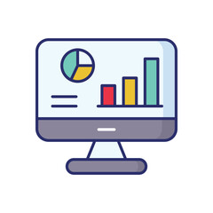 Dashboard vector icon stock illustration