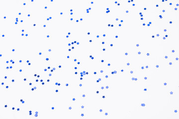 sparkles stars on white background with text place- Image