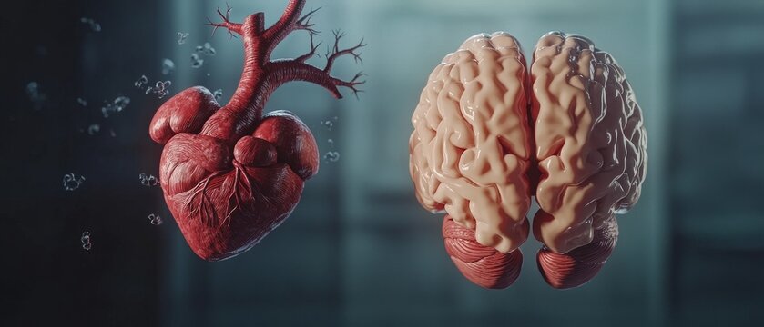 Raise awareness on World Stroke Day with a compelling image that emphasizes the importance of recognizing stroke symptoms early, featuring a visual representation of the brain alongside informative