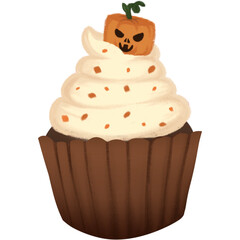 Pumpkin cupcakes
