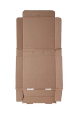 Flat pizza cardboard box die-line die-cut mock up template, cut out