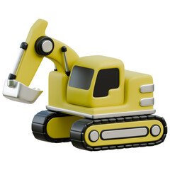Excavator 3D Heavy Equipment