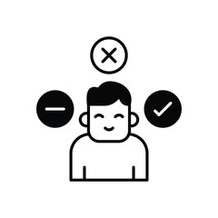 User Experience vector icon stock illustration